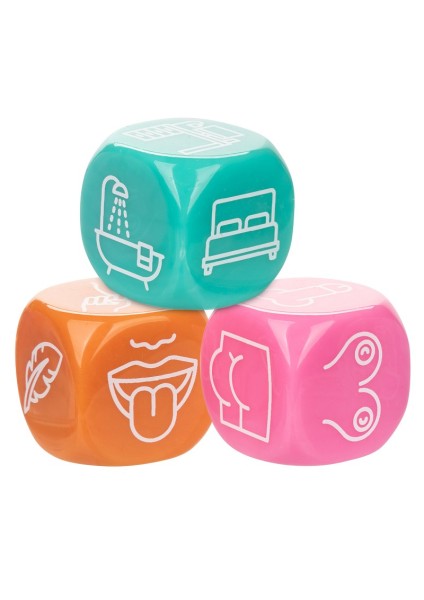 Sex dice game with symbols