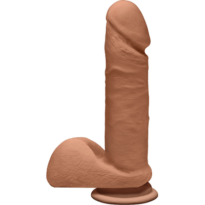 Perfect D - Realistic ULTRASKYN Dildo mit Hoden - 18 cm