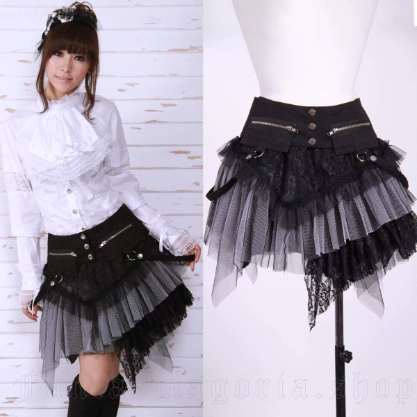 Gothic-Lolita mini skirt