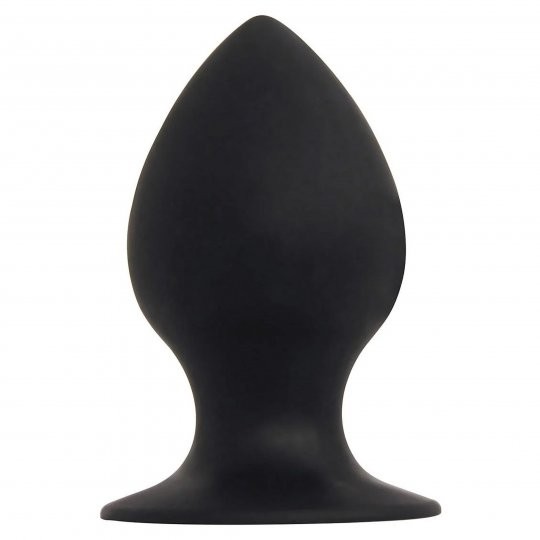 Large silicone anal plug