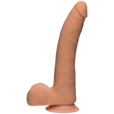 D Slim - Realistic ULTRASKYN Dildo mit Hoden - 2 Stück