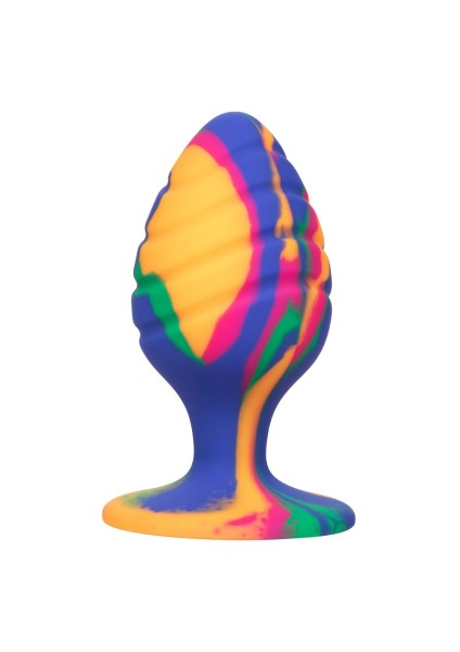 Anal plug 'Swirl Tie-Dye' Large