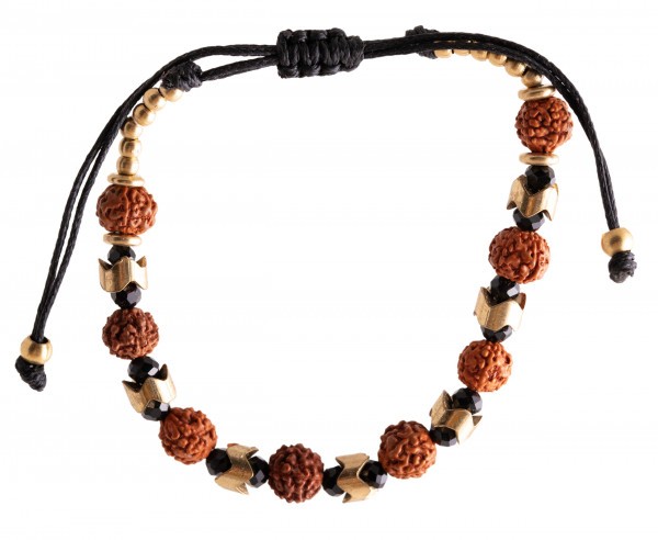 Bracelet with Rudraksha "Ajala"