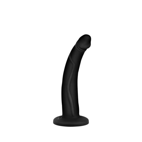 Silicone dildo with veining