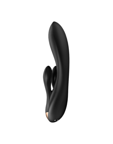 Satisfyer 'Double' Rabbitvibrator - schwarz