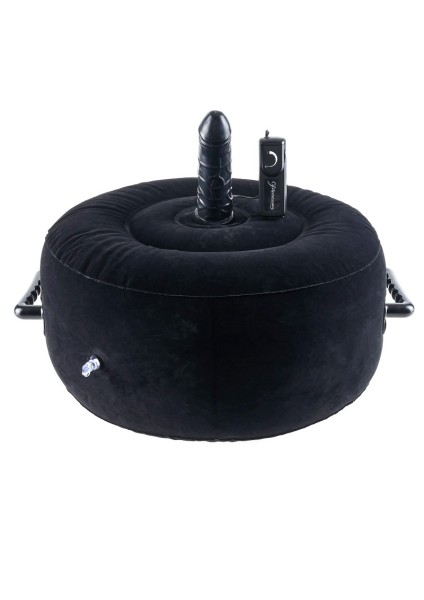 Inflatable Vibrator Ball Black