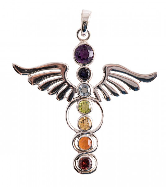 Hermes' Staff Pendant