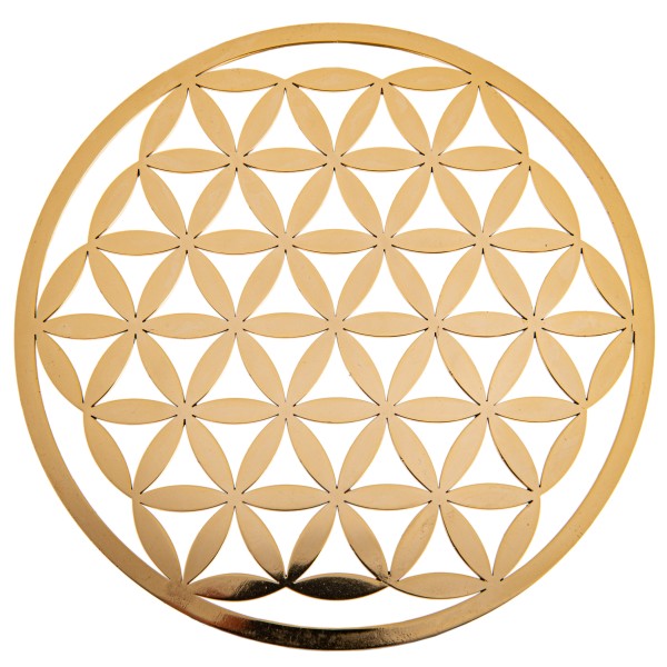 Flower of Life made of brass