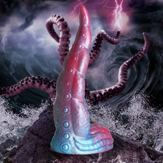 Silicone dildo 'Tentacle Tail'