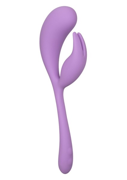 Rabbit-Vibrator 'Liquid Silicone Dual Flicker'