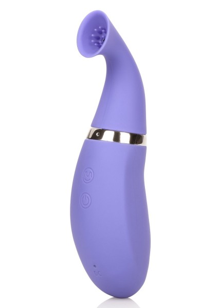 Vibration clitoral pump with suction cup tip