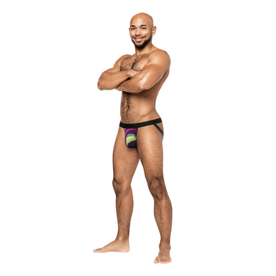 Strappy Ring Jock - S/M - Pride