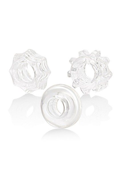 3-piece set of reversible cock rings