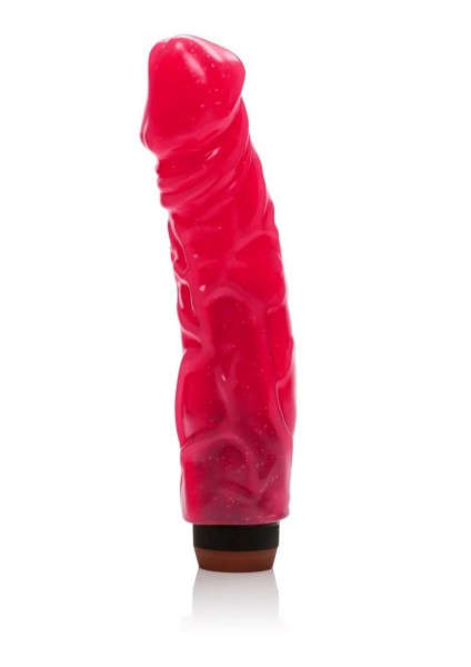 Realistically shaped vibrating dildo