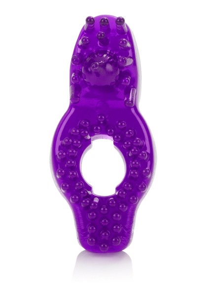 Erection ring with clitoris stimulator