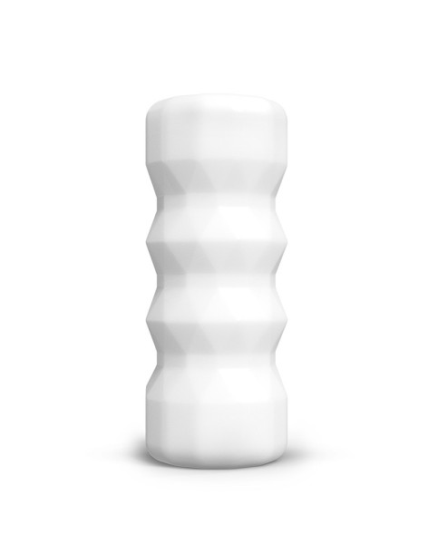 Structured Masturbation Cup - "White"