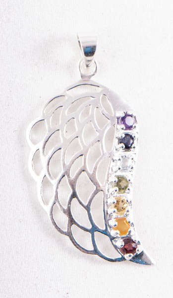 Angel Wings Chakra Pendant