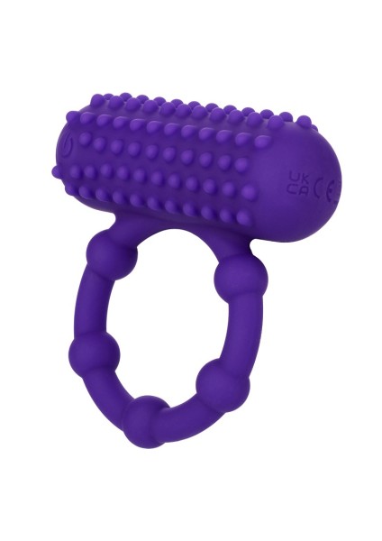 Rechargeable 5-bead vibrating penis ring