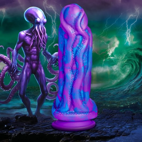 Silikondildo Octophallus