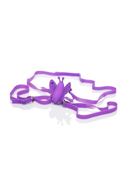 Massager butterfly for strapping on