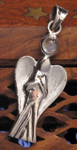 Guardian angel pendant approx. 36 mm