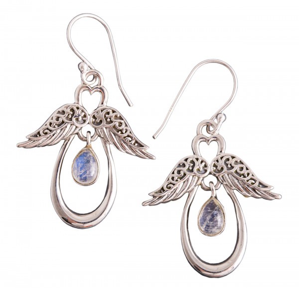 Little Heart Angels with Moonstone