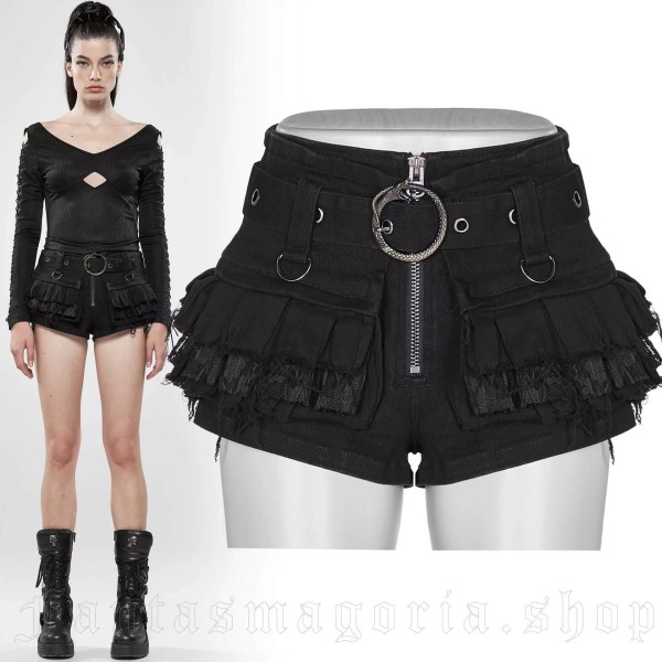 Schwarze Shorts