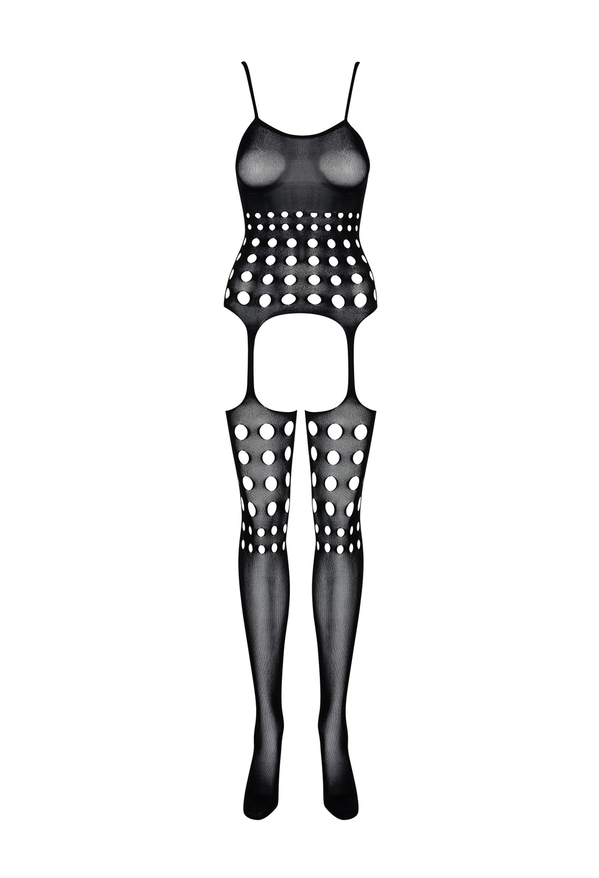 Bodystocking In Strapsoptik Mit Großen Cut Outs Ouvert Bodystockings Sexy Damenkleidung 