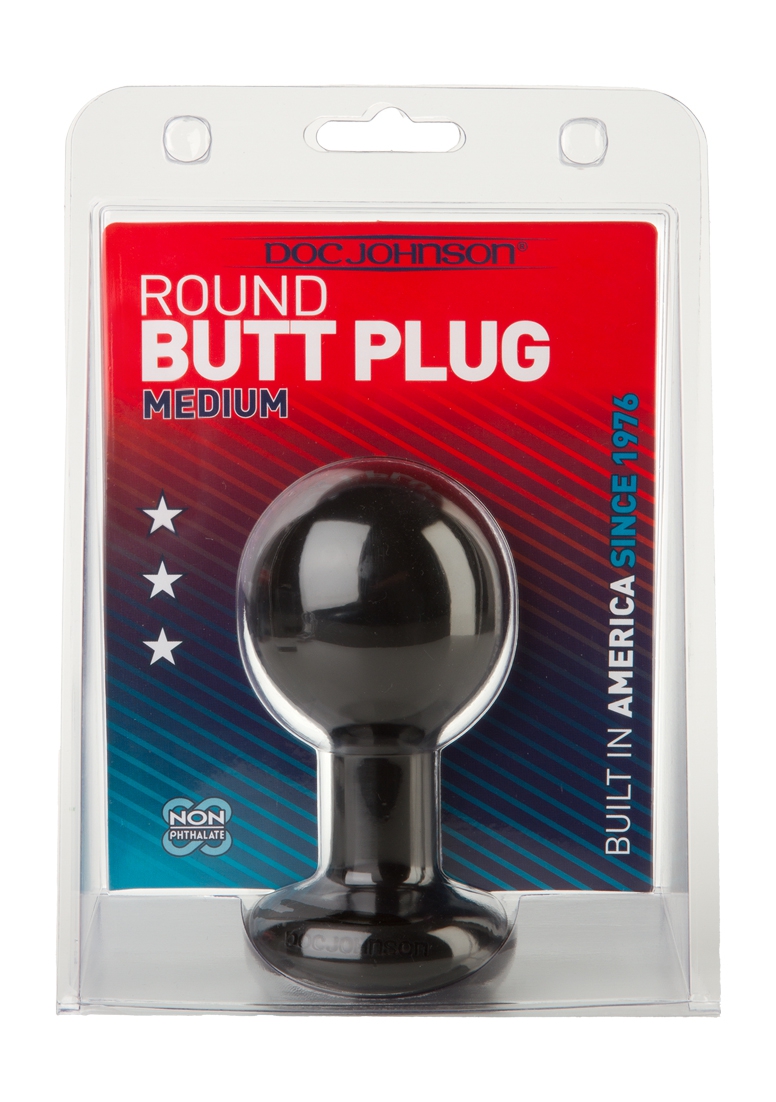 Runder Anal Plug In Schwarz Mittel Sonstige Plugs Analplugs Sex Toys Fetisch And Sm 