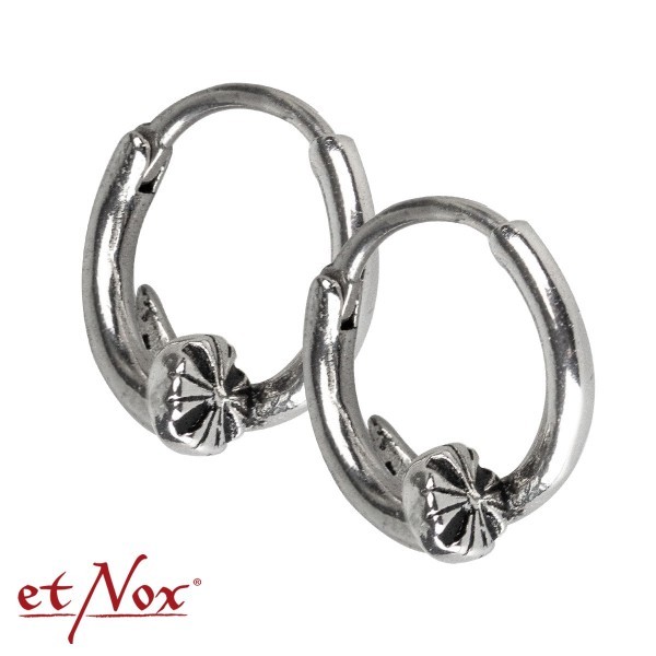 Stainless steel earrings 'Nagel'