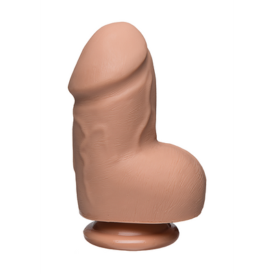 Fat D - Realistic ULTRASKYN Dildo mit Hoden - ca. 15 cm