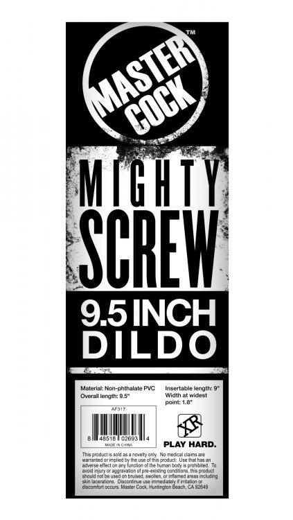 Dildo Mighty Screw 9 5 Inch Dildo Sonderformen Dildos Sex Toys Fetisch And Sm Bedarf
