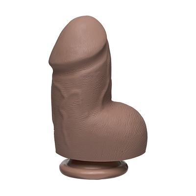 Fat D - Realistic ULTRASKYN Dildo with Balls - 6 / 15 cm