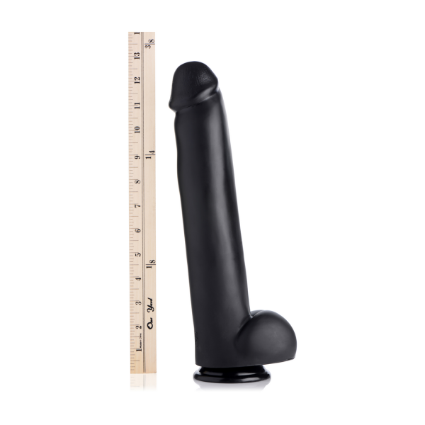 The Master - Dildo mit Saugnapf - Schwarz