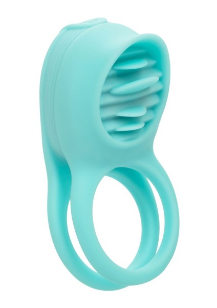 Dual Vibrating Penis Ring 'French Kiss'