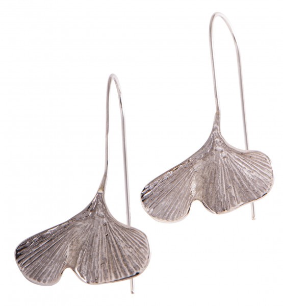 Ginkgo Leaf Earrings