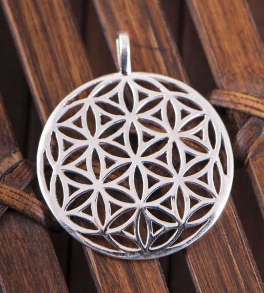 Flower of Life curved, pendant