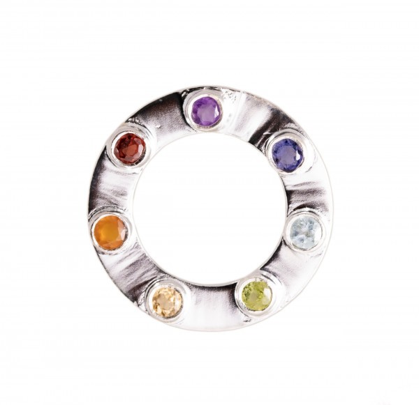 The Wheel of Chakras Pendant